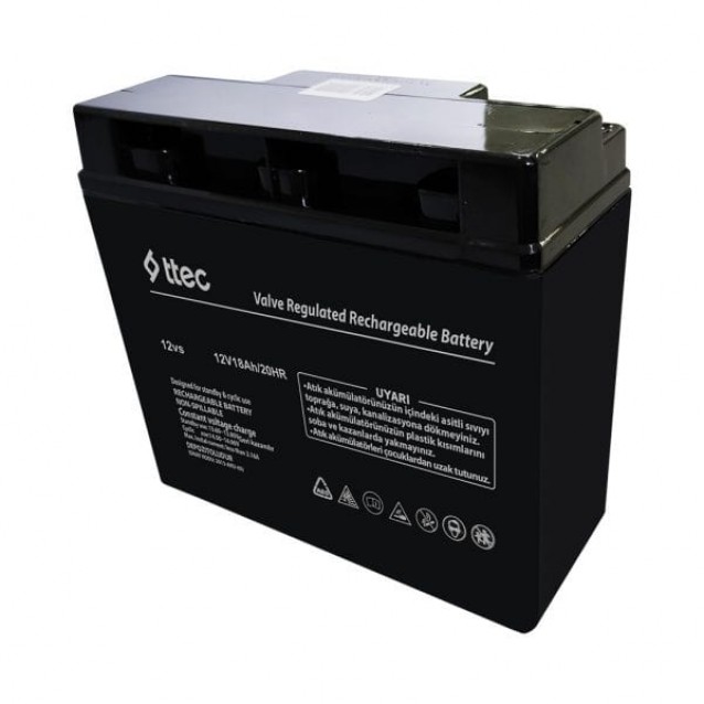 ttec 12V 18Ah Bakımsız Kuru Akü 10 Adet ttec 12V 18Ah Bakımsız Kuru Akü 10 Adet